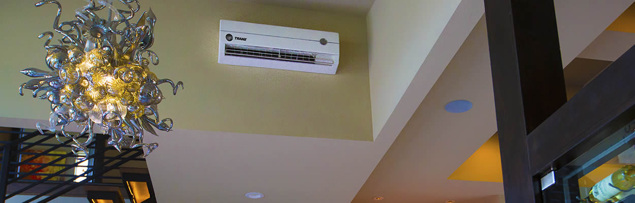 Trane Ductless Ac Unit On Wall